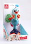 Hola Sonajero con ventosa Hibou ou Paon assortis