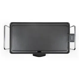 Livoo - Plancha Teppan Yaki Grill Electrique - Plaque 43 x 22.5 cm - Receptacle Graisses - Thermostat Reglable