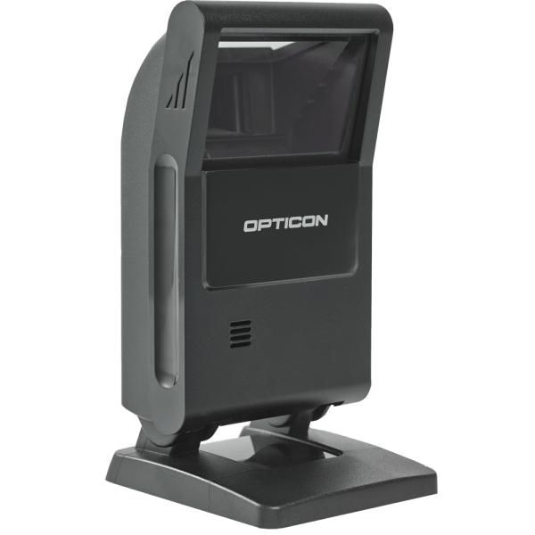 Opticon M10-USB Scanner de présentation 2D CMOS noir, lecteur de codes-barres omnidirectionnel Opticon M10-USB Scanner de présentation 2D CMOS noir, lecteur de codes-barres omnidirectionnel