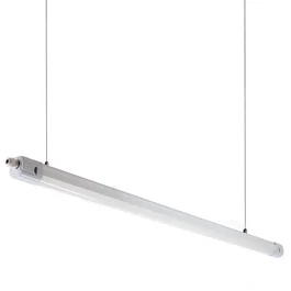 Luminaria Lampe LED Linéaire Enlazable 40W 4800Lm 1200mm CCT 3000-6500K Blanc Régulable, IP65, Suspension/Mural