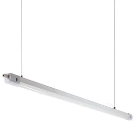 Luminaria Lampe LED Linéaire Enlazable 40W 4800Lm 1200mm CCT 3000-6500K Blanc Régulable, IP65, Suspension/Mural