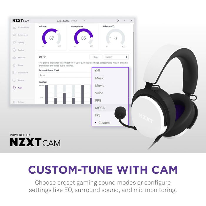Casque NZXT AP-WCB40-W2 Blanc