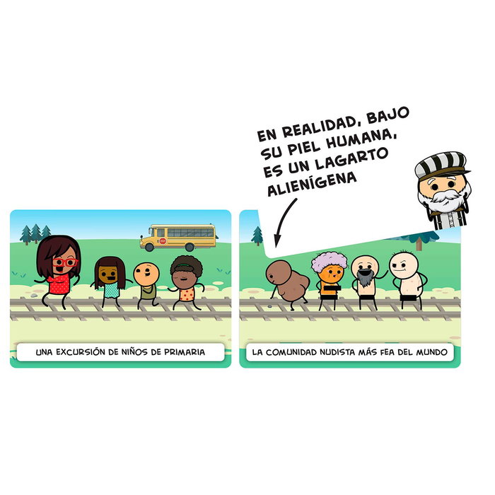 Asmodee - Jeu de société Tramway Mortel LDGTBT01ES - Dilemmes moraux et stratégie - Version espagnole - Pour adultes et famille (+16 ans)
