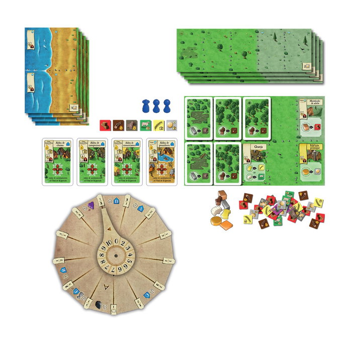 Asmodee Jeu de société Ora et Labora - À partir de 12 ans - De 1 à 4 joueurs - LKGOL01ES