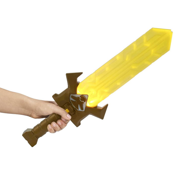 Mattel Réplica Power Sword - Masters of the Universe - Épée lumineuse et sonore 27 cm - Jouet pour enfants - Netflix Mattel Réplica Power Sword - Masters of the Universe - Épée lumineuse et sonore 27 cm - Jouet pour enfants - Netflix