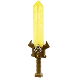 Mattel Réplica Power Sword - Masters of the Universe - Épée lumineuse et sonore 27 cm - Jouet pour enfants - Netflix