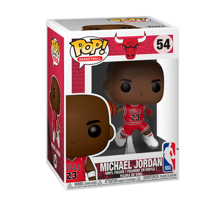 Funko Pop - NBA Bulls - Figurine Vinyl Michael Jordan - Collection NBA - Environ 9 cm