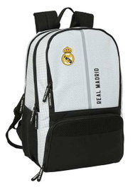 Safta Sac de Padel Real Madrid 1ère Équipe 24/25 - Sac à Dos 30 x 42 x 17 cm