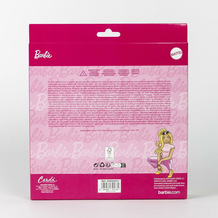 Ensemble de Beauté Barbie 4 Pièces