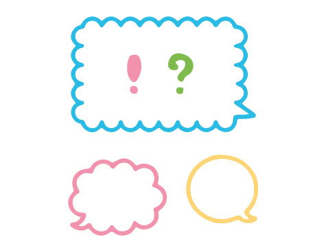Innspiro Set de tampons acryliques Conversaciones 5,3x6cm