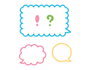Innspiro Set de tampons acryliques Conversaciones 5,3x6cm