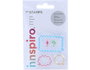 Innspiro Set de tampons acryliques Conversaciones 5,3x6cm