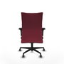 Piqueras Y Crespo Albacete Confidente, Chaise de bureau Granat avec mécanisme Synchro et accoudoirs 1D