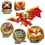 Moose Toys TRESOR X Dragons Realm - Coffre au trésor interactif avec figurines de dragon, trésors et niveaux d'aventure