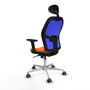 Piqueras y Crespo Chaise de Bureau 2D086G1 Orange