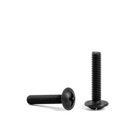 UCAFIX Vis tire-fond Combo M4, Fer, Noir zincé (Pack de 1000)