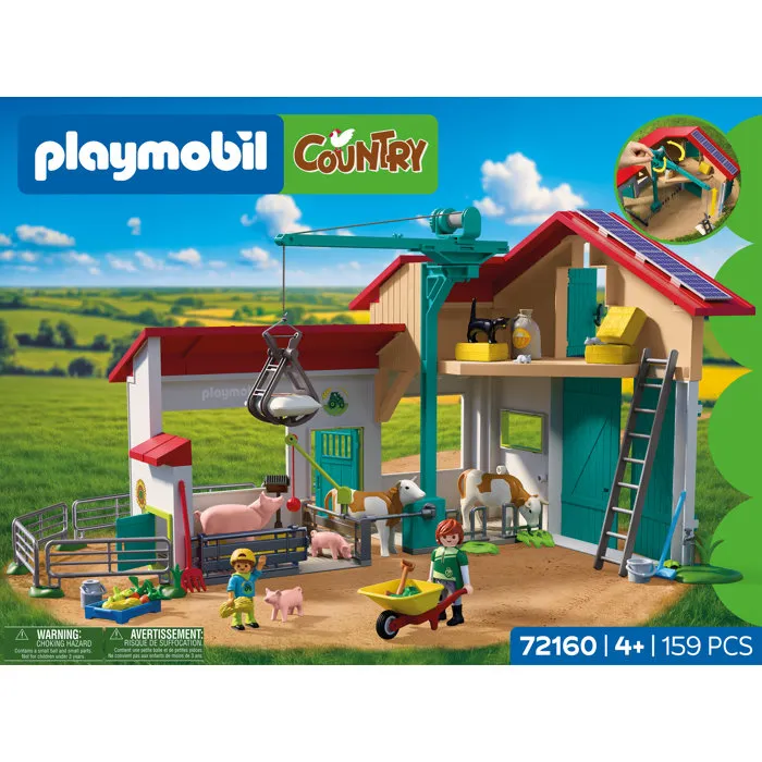 Playmobil Country 72160 Grande ferme et étable