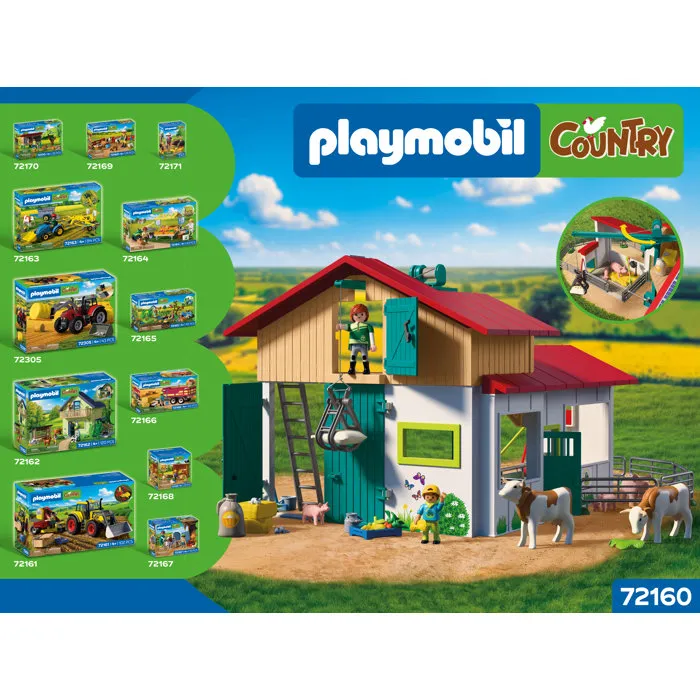 Playmobil Country 72160 Grande ferme et étable
