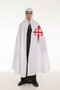 Creaciones Llopis - Capa Santiago blanche pour adulte - Costume - Taille L