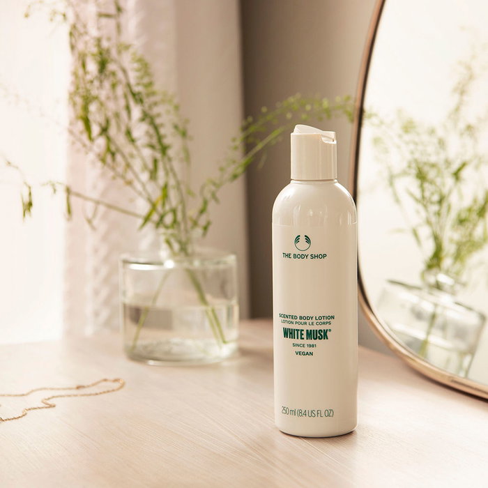 The Body Shop Lotion Corporelle Musc Blanc 400 ml