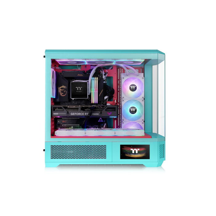 Boîtier ATX semi-tour THERMALTAKE CA-11H-00FLWN-00 Menthe