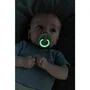 Bibs Sucette Bébé Colour Silicone Phosphorescente Blush Vanilla Pack de 2