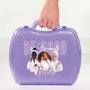 CEFA Mallette de Beauté Glam Barbie 00925 - Plus de 20 Accessoires, Siège Inclus, Multilingue, Dès 3 Ans