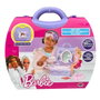 CEFA Mallette de Beauté Glam Barbie 00925 - Plus de 20 Accessoires, Siège Inclus, Multilingue, Dès 3 Ans
