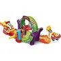 VTECH Tut Tut Bolides - Circuit miniature Tut Tut Looping + King Jaune pour enfants de 12 mois et plus (Langue française)