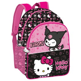 MANENTI Sac à dos Kuromi & Hello Kitty 40cm