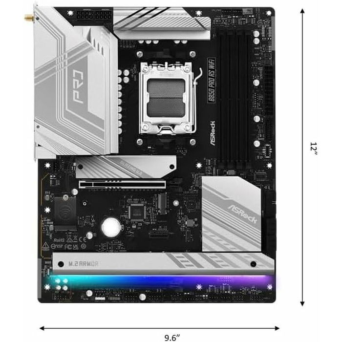 Carte Mère ASRock B850 Pro RS WiFi AMD B850 LGA 1151 AMD AM5