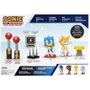 JAKKS PACIFIC Diorama Blister avec Figurines de Sonic The Hedgehog - Ensemble de 6 cm pour Rejouer les Batailles du Jeu Vidéo