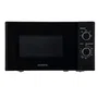 Oceanic Micro-ondes OCEAMO20B12 - 20 Litres, Monofonction, 700W, Compact, Noir - Pour Cuisine