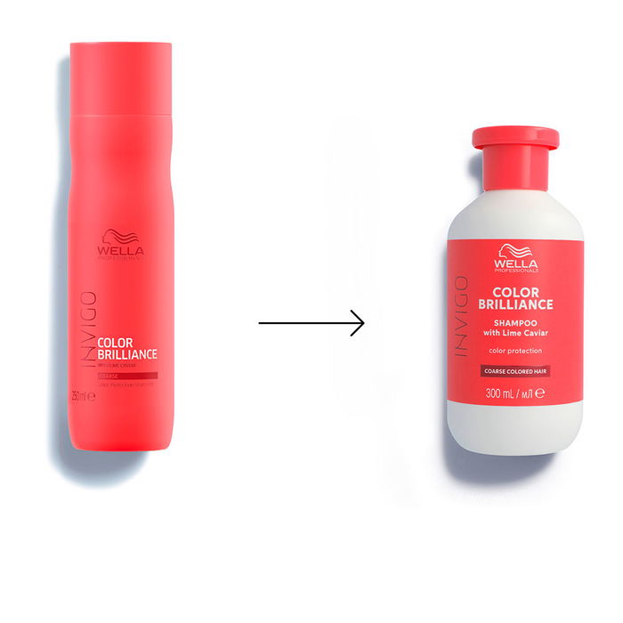 Wella Professionals INVIGO COLOR BRILLIANCE Shampoing protecteur de couleur pour cheveux épais 250 ml