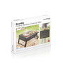 Pack 2 tapis pour four ou barbecue et barbecue pliable portable pour charbon InnovaGoods