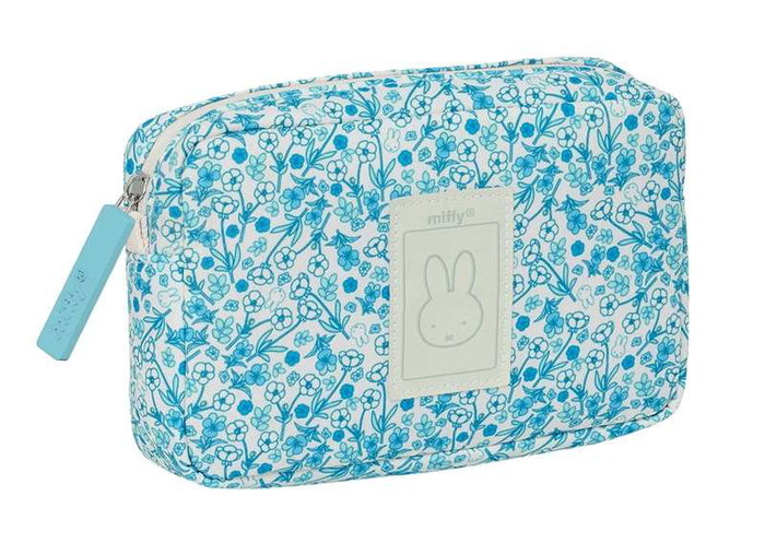 Safta Nécessaire de voyage compact et imperméable Miffy Mum Garden 20 x 13 x 5,5 cm - À partir de 3 ans