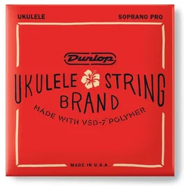 Dunlop ST Juego Ukelele Soprano Pro - Jeu de cordes pour ukulélé soprano, calibres 023-026
