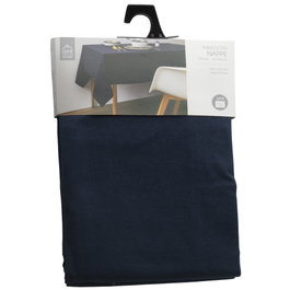 Home Deco Factory Nappe Bleu Marine 140x250 cm