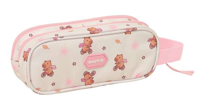 Safta Portatodo Boîte de rangement double 21 x 8 x 6 cm - Pour enfant à partir de 36 mois