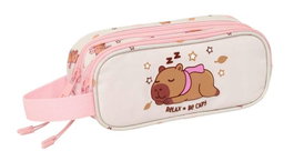 Safta Portatodo Boîte de rangement double 21 x 8 x 6 cm - Pour enfant à partir de 36 mois