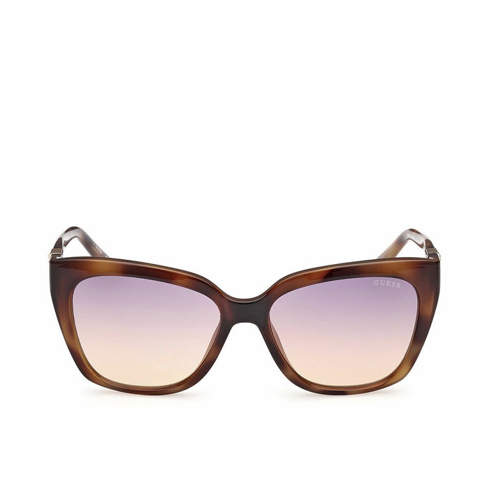Guess GU7878 53Z Lunettes de soleil Carré Havane clair Guess GU7878 53Z Lunettes de soleil Carré Havane clair