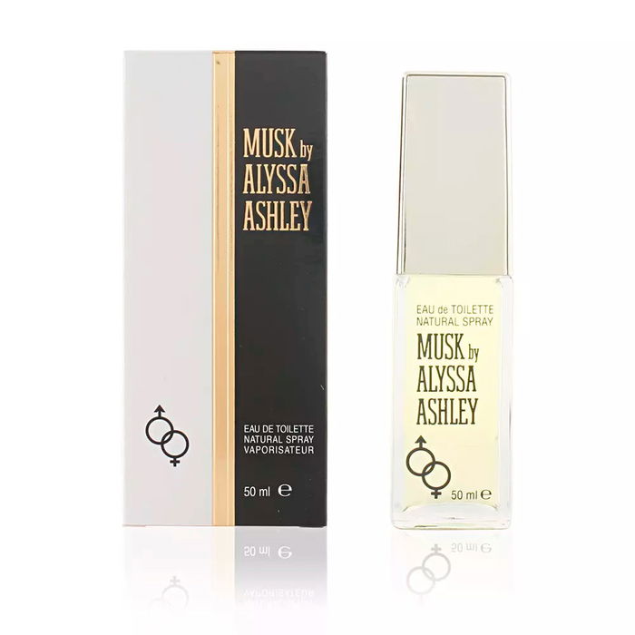Alyssa Ashley Musk Eau de Toilette Vaporisateur 50 ml Unisexe Parfum Floral Boisé
