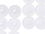 BERILO Tapis de bain antidérapant motif brique blanche