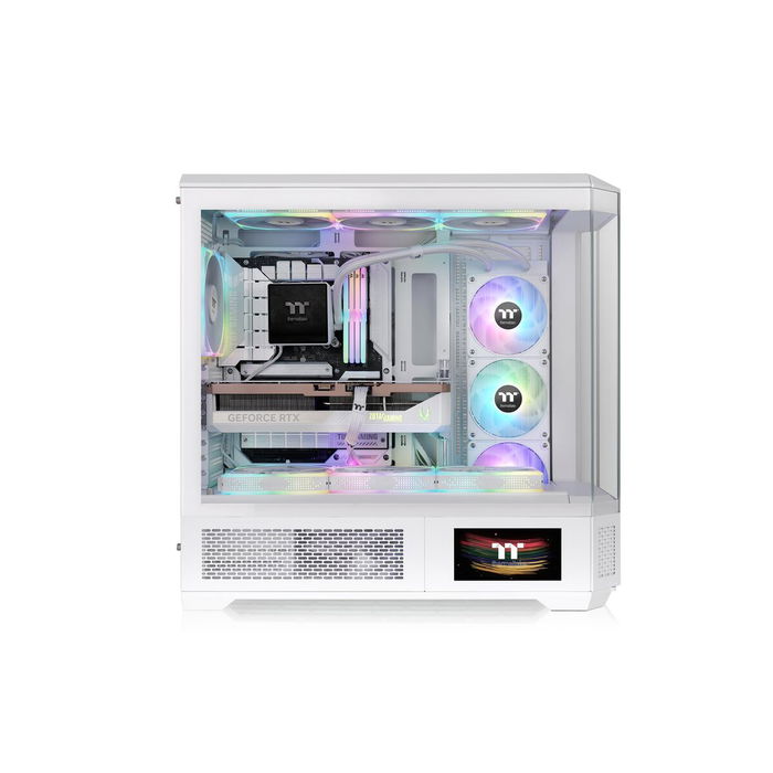 Boîtier ATX semi-tour THERMALTAKE CA-11H-00F6WN-00 Blanc Snow white