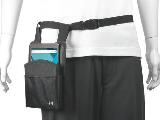 Mobilis Refuge Holster L étui ceinture pour tablette 10 pouces avec passants pour stylo et poche accessoire