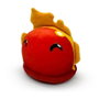 Slime Rancher peluche Fire Slime Stickie 15 cm
