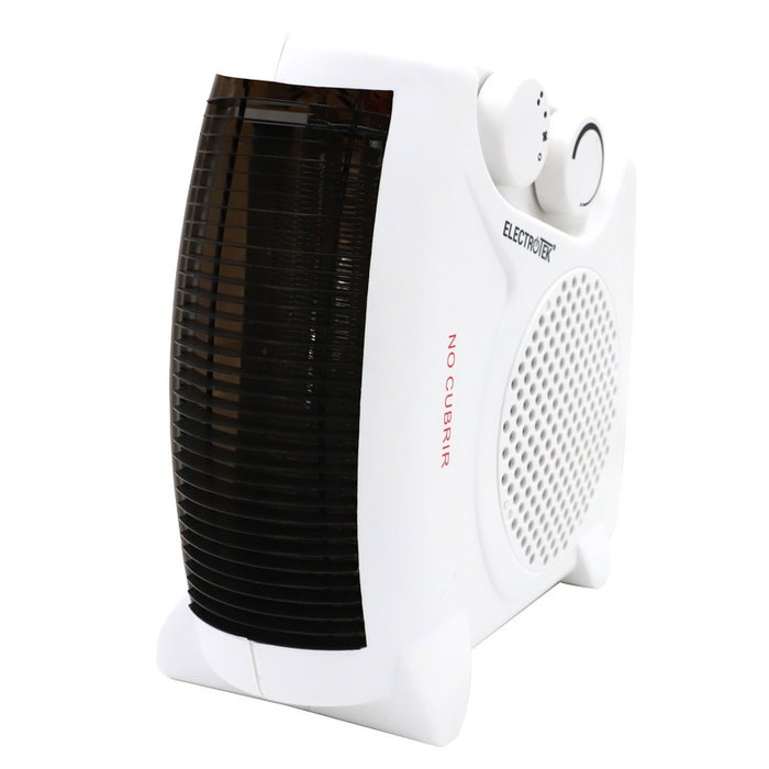 Thulos ET-TV05 Radiateur soufflant portable 1000W 2000W avec thermostat ajustable