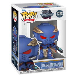 Funko POP! Games Warhammer 40,000 Ultramarines Captain figurine en vinyle