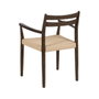 BigBuy Home Chaise de Salle à Manger Marron Beige