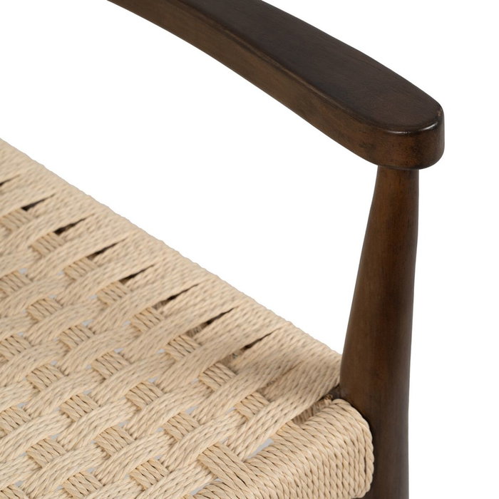 BigBuy Home Chaise de Salle à Manger Marron Beige